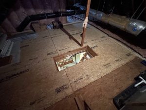 Attic Decking Project by 24hr Handyman