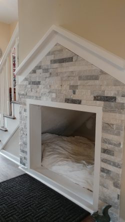 Custom Dog House Under Stairs Custom Dog House Under Stairs