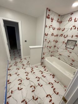 Lots of Tile Spacing Lots of Tile Spacing