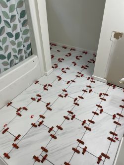 New Tile Floor New Tile Floor