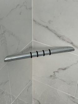 Installation of Shower Foot Rest Installation of Shower Foot Rest