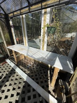 Recycled shelf done!