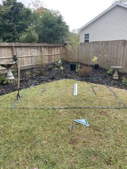 Marking Location of Greenhouse Marking Location of Greenhouse