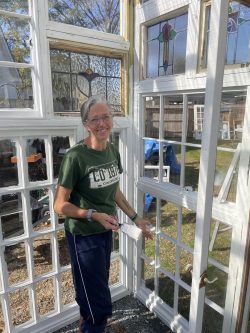 Painting the Greenhouse Painting the Greenhouse