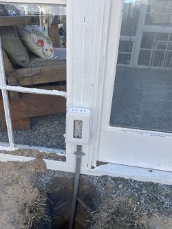 Power Outlet on Greenhouse Power Outlet on Greenhouse