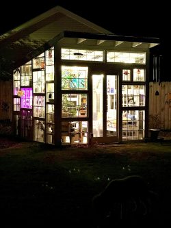 Tara's Greenhouse at Night Tara's Greenhouse at Night